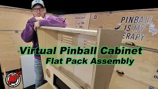 Virtual Pinball Cabinet Flat Pack Assembly