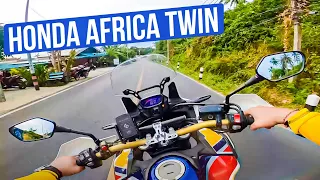 После этого я полюбил Хонду! Honda Africa Twin - First Ride - Тест Драйв мотоцикла легенды