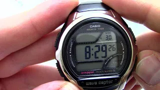 Часы Casio WAVE CEPTOR WV-58E-1A [WV-58E-1AVEF] - Инструкция, как настроить от PresidentWatches.Ru