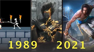 Evolution of Prince of Persia Series 1989 - 2021 (Prince of Persia - The Sands of Time remake)