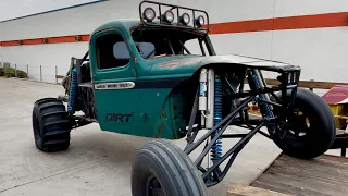 Long Travel Rat Rod Truck for Sand