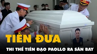 Tiễn đưa thi thể tiền đạo Paollo Madeira ra sân bay về Bồ Đào Nha