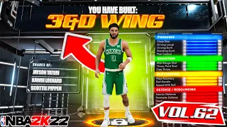 BEST 3&D WING BUILD ON NBA 2K22! RARE BUILD SERIES VOL. 62
