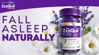 ZzzQuil PURE Zzzs Melatonin Gummies: Fall Asleep Naturally