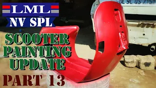 Update on Scoter Painting | LML NV Spl Restoration | Desi Motard