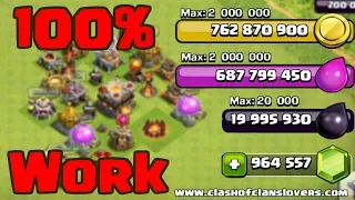 How to hack clash of clans (no root )(no servey )(no human verification) 1000000000.0% working