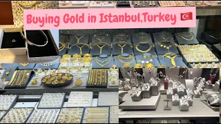 Buying Gold in Istanbul,Turkey 🇹🇷| Turkey Vlog | Gel Pines |