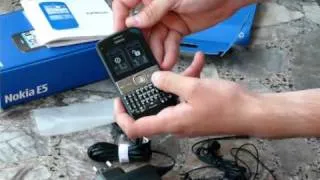Nokia E5 Unboxing
