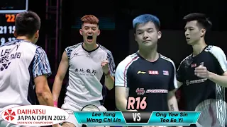 Ong Yew Sin/Teo Ee Yi vs Lee Yang/Wang Chi Lin || R16 Japan Open 2023