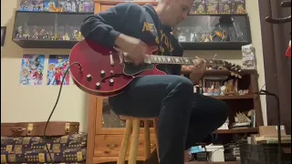 Gibson 335 + Marshall Jubilee Silver