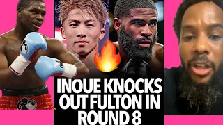 Jaron Ennis is Coach Rell & Cory Spinks React to Naoya Inoue 8th Round K.O over Stephen Fulton