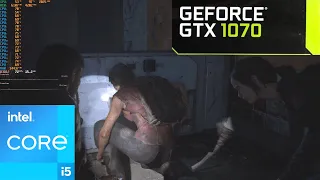 The Last of Us : GTX 1070 8GB + i5-12600K : Medium Settings + FSR2 UP