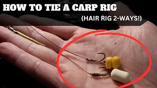 MUST KNOW CARP RIG. It's basic and it just works!