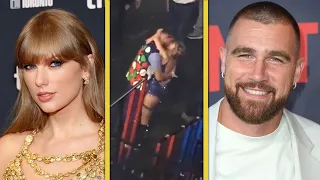 Taylor Swift KISSES Travis Kelce While Leaving Argentina Concert