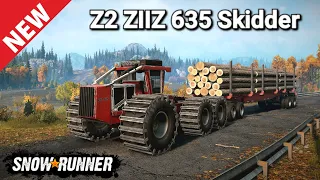 New Z2 ZIIZ 635 Skidder In SnowRunner Season 9 @TIKUS19