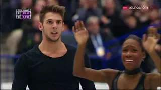 2017 Euros   Pairs LP   Vanessa James & Morgan Cipres   The Sound of Silence by Disturbed