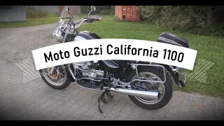 Moto Guzzi California 1100 - Engine start pure sound with Lafanconi