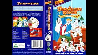 Sing Along Songs - 101 Notes of Fun [UK VHS] (1995)