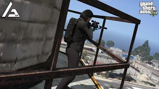 GTA 5 Roleplay - ARP - #1005 -  Heist Team Sniper Cover!