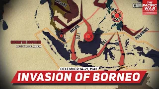 Japan Continues Attacking: Borneo, Philippines - Pacific War #4 Animated Historical DOCUMENTARY