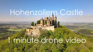 Hohenzollern Castle in 1 minute - drone video