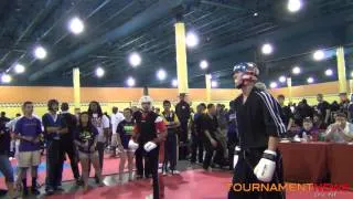 Carl Swaby vs Alex Lane Men's Fighting at US Open 2012