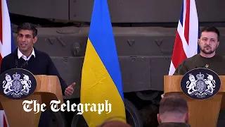 Watch: President Zelensky and PM Sunak joint press conference