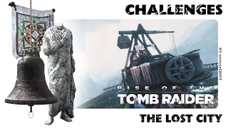 RISE OF THE TOMB RAIDER 100% Walkthrough - The Lost City: Challenges