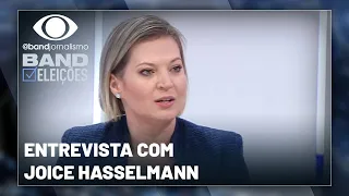 Band Eleições recebe a pré-candidata à Prefeitura de SP, Joice Hasselmann