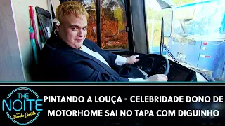 Rolou uma baita treta entre Diguinho e a celebridade dona do motorhome | The Noite (01/08/23)