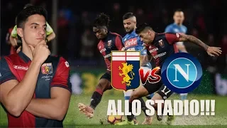 GENOA - NAPOLI 1-2 | REACTION DALLO STADIO!!!