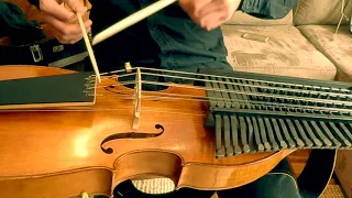 improvisation I for viola d´amore a chiavi