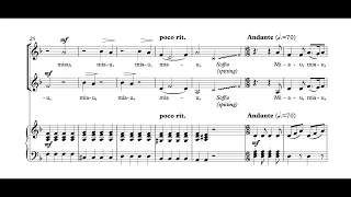 Rossini - Duetto buffo de dui gatti (piano accompaniment)