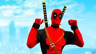 GTA 5 - PLAYING as DEADPOOL!