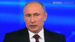 Kreml-Chef im TV: Putin wirft Ukraine schwere Verbrechen vor | DER SPIEGEL