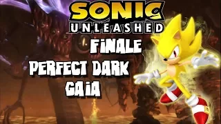 Sonic Unleashed Wii: Finale (Kinda) Super Sonic Vs Dark Gaia (1080p)