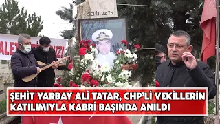 Şehit Yarbay Ali Tatar Alevi Deyişleriyle Mezarı Başında Anıldı