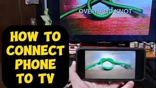 How to connect phone to TV | Paano i-connect ang cellphone sa TV | connect phone to TV