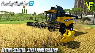 START FROM SCRATCH in FARMING SIMULATOR 22