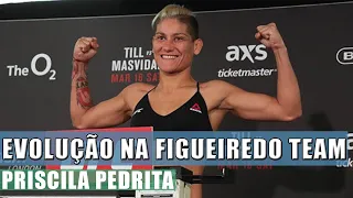 PRISCILA PEDRITA COMENTA A EVOLUÇÃO TÉCNICA NA TEAM FIGUEIREDO