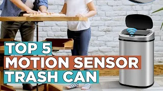 Top 5 Best Motion Sensor Trash Cans 2022