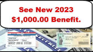 2023 Benefits For Social Security Disability Recipients