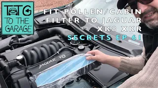 Secrets of the Jaguar XK8 XKR Episode 61. Cabin / Pollen Filter Secrets