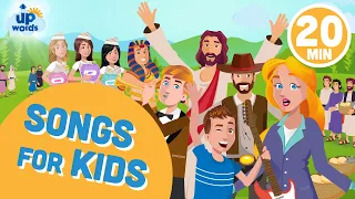 Bible Songs Collection for Children - UpWords - Joseph, Esther, Jesus, Noah