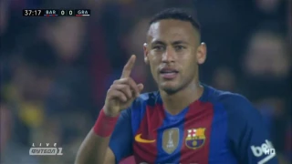 Neymar vs Granada (Home)16 -17 HD