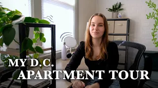 Washington DC Apartment Tour | My $1,250/Month Studio Apartment