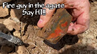 PART 1 of Episode 14 Copper in Agates??? #rockhoundingarizona