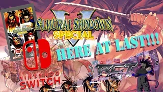 RCT Gaming: Here at last! Samurai Shodown V Special (for Switch)