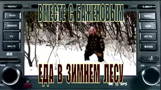 Еда в зимнем лесу с Баженовым!!