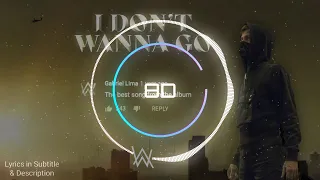 Alan Walker - I Don't Wanna Go (8d Audio & Lyrics) ft. Julie Bergen